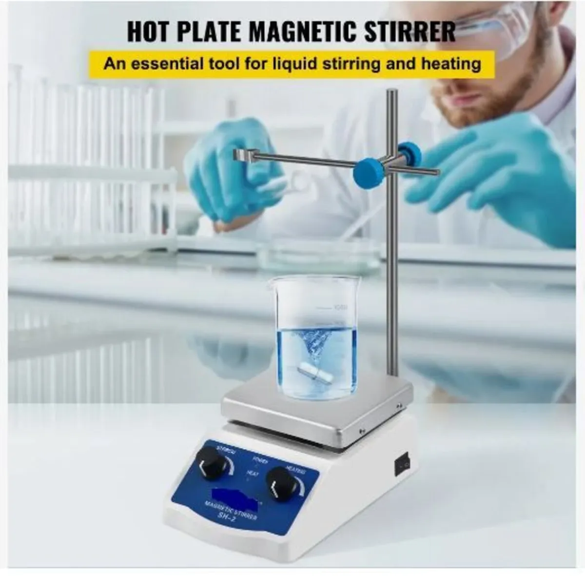 SH-2 Magnetic Stirrer Laboratory Magnetic - Image 3