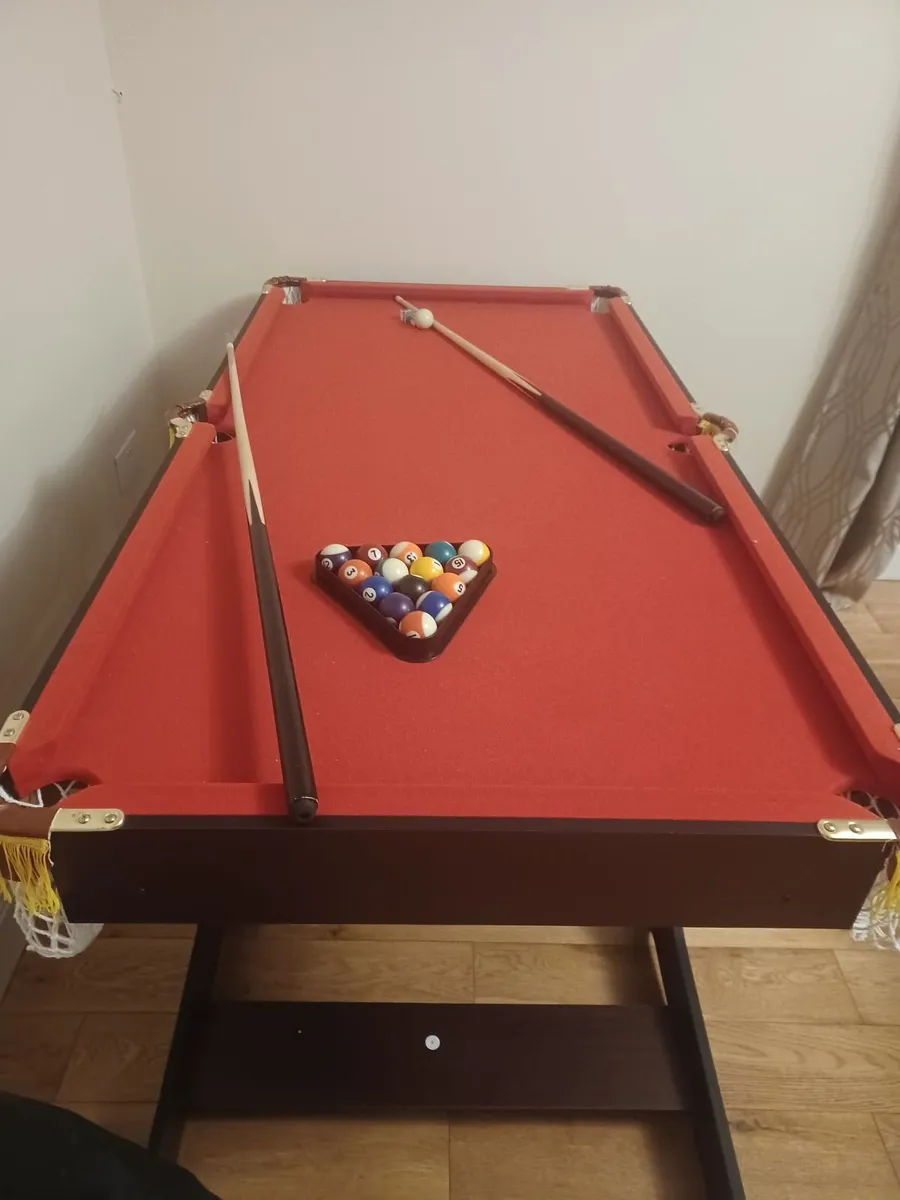 Pool/Snooker Table 5x3ft 2ndhand great condition - Image 2