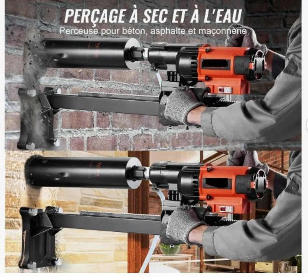 Wet&Dry Diamond Core Drill Machine Concrete - Image 3