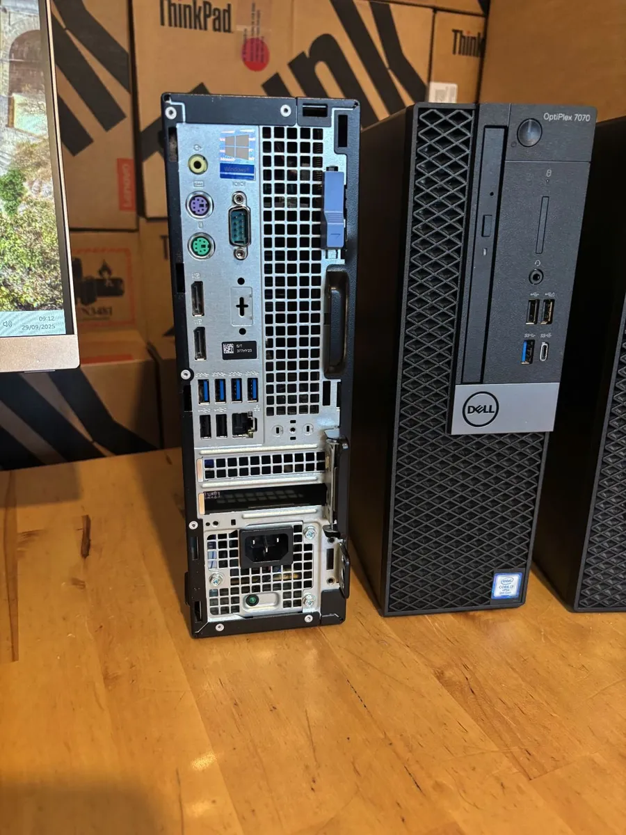Dell Optiplex 7070 PC's-Octo Core i7-16Gb-512GB NV - Image 4