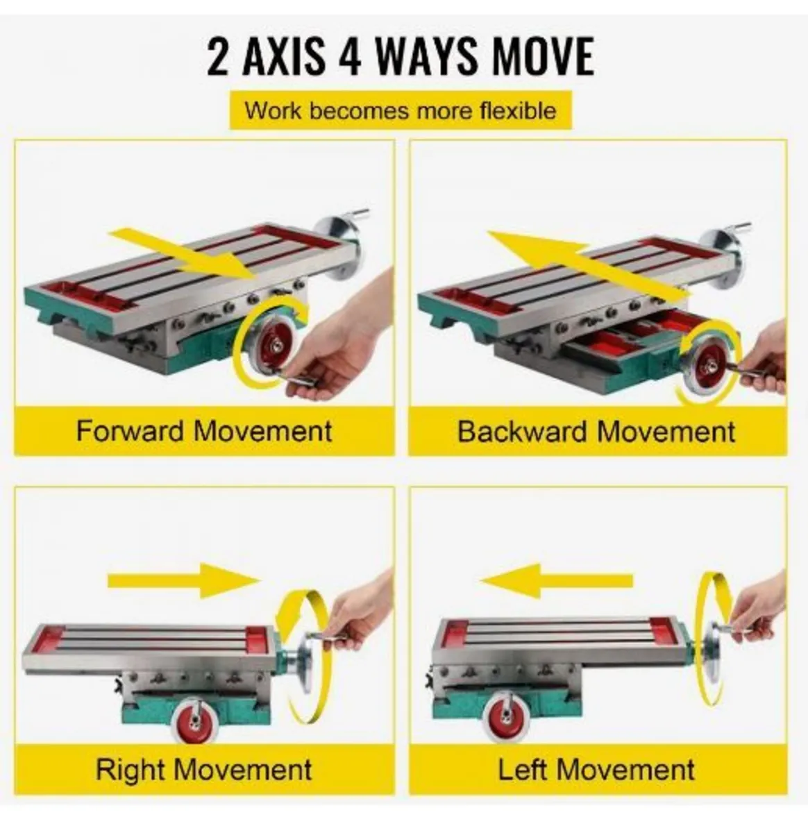 Milling Table 17.7×6.7Inch (450 x 170 mm) - Image 4
