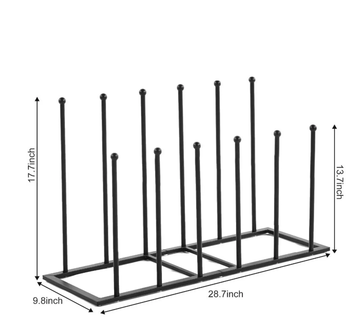 Welly Boot Metal Rack 6 Pair NEW - Image 3