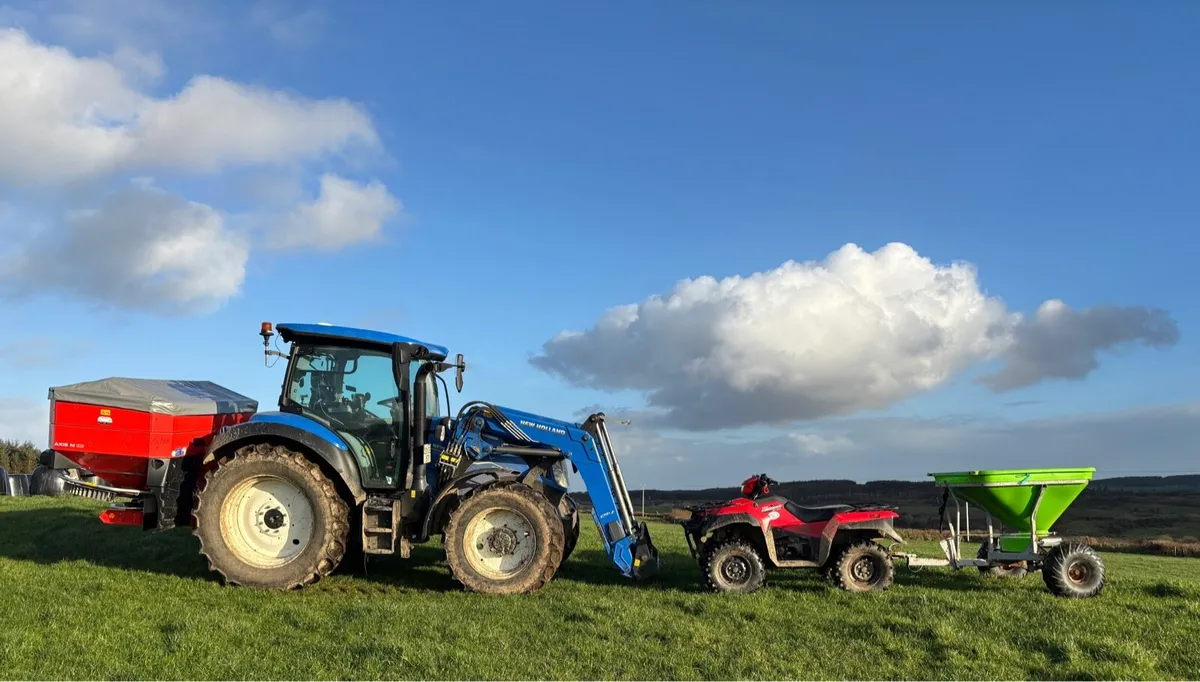 GPS Fertiliser Spreading