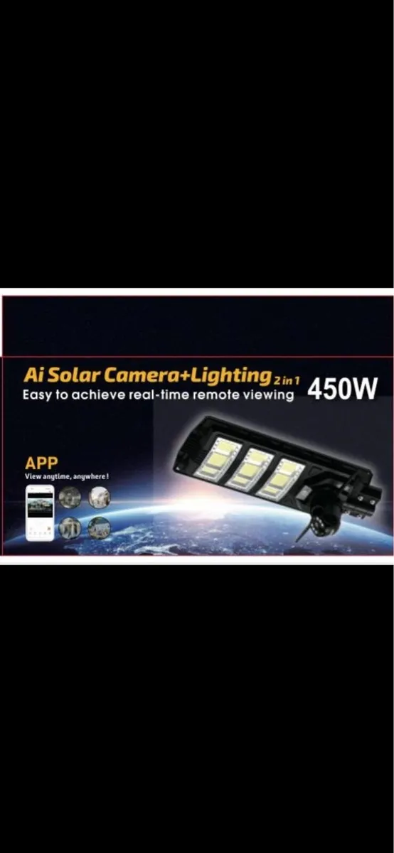 All in one solar street light with built in camera - Image 3