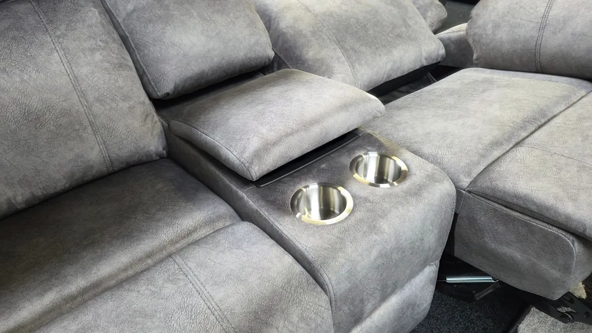 NEW Living Room Sofa - Vancouver, Grey or Sand - Image 3