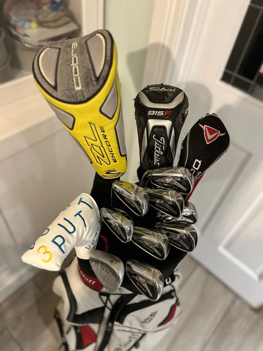 Full set of left handed golf clubs - Image 3