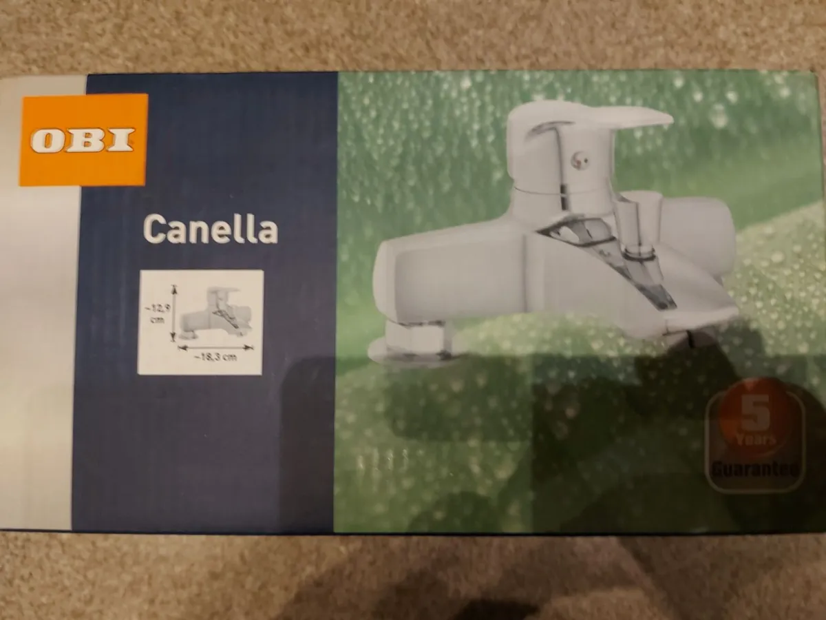 NEW CHROME Single-Lever Bath Tub Filling Fitting - Image 1