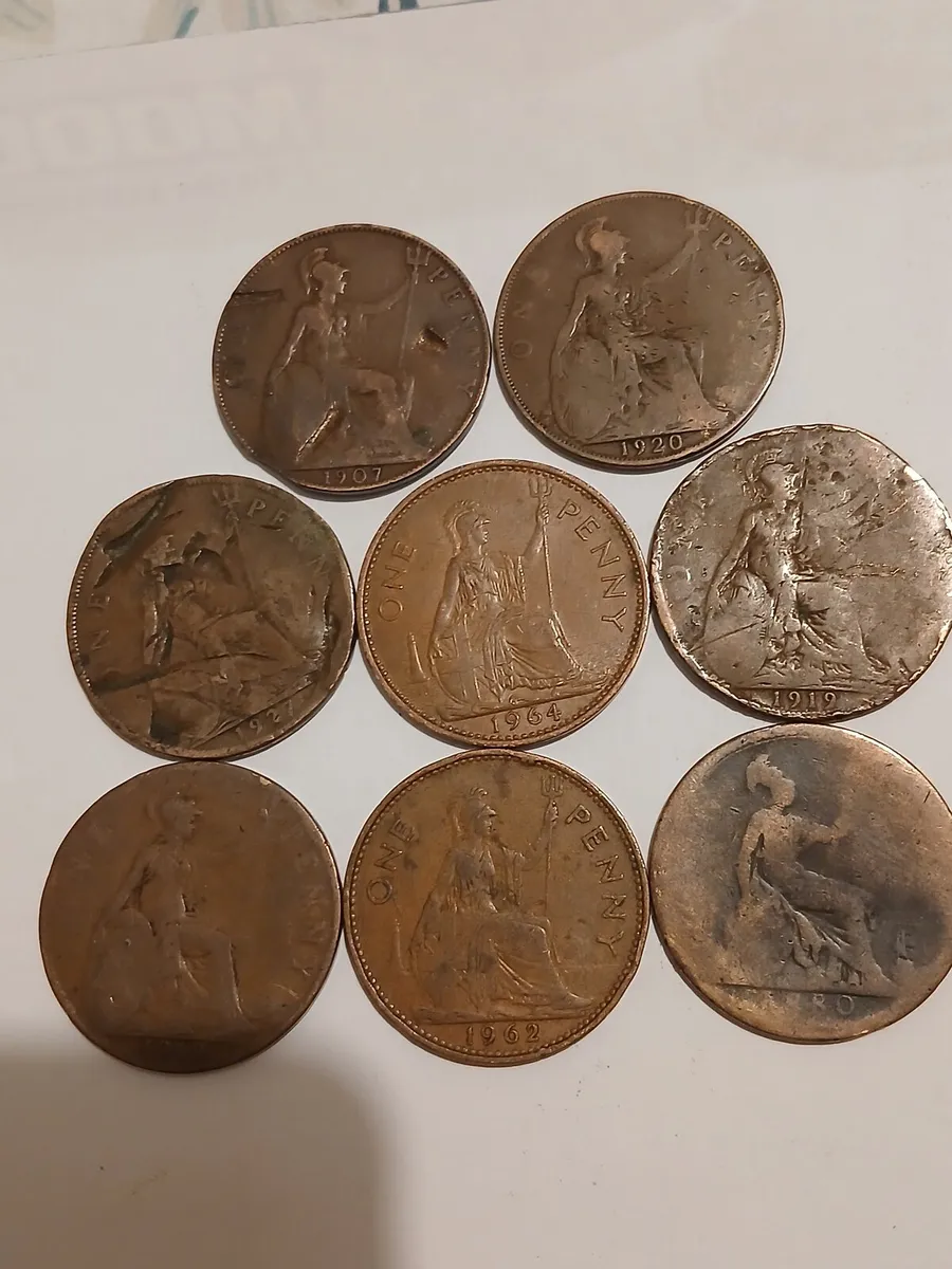 Bristish one pennys