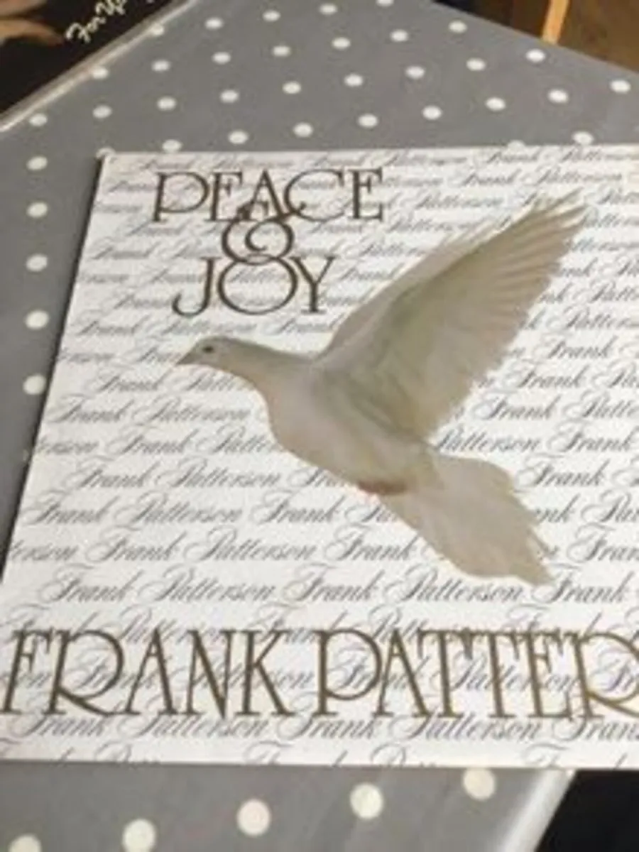 Frank Patterson Vinyl LP Peace and Joy