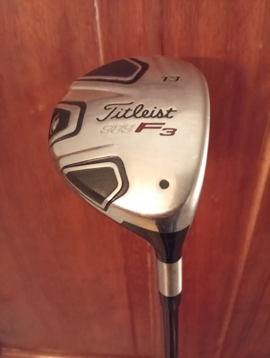 Titleist 909 F3 13 Degree 3 Wood Stiff Flex As New - Image 1