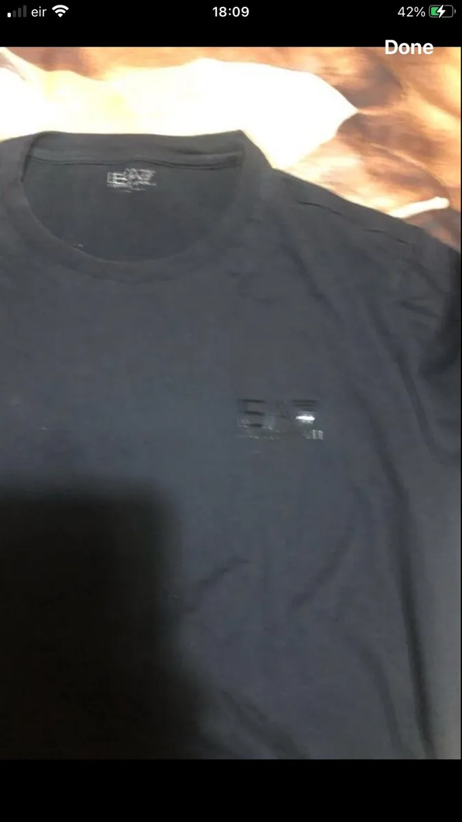 Mens Armani teeshirt size S €5 - Image 1