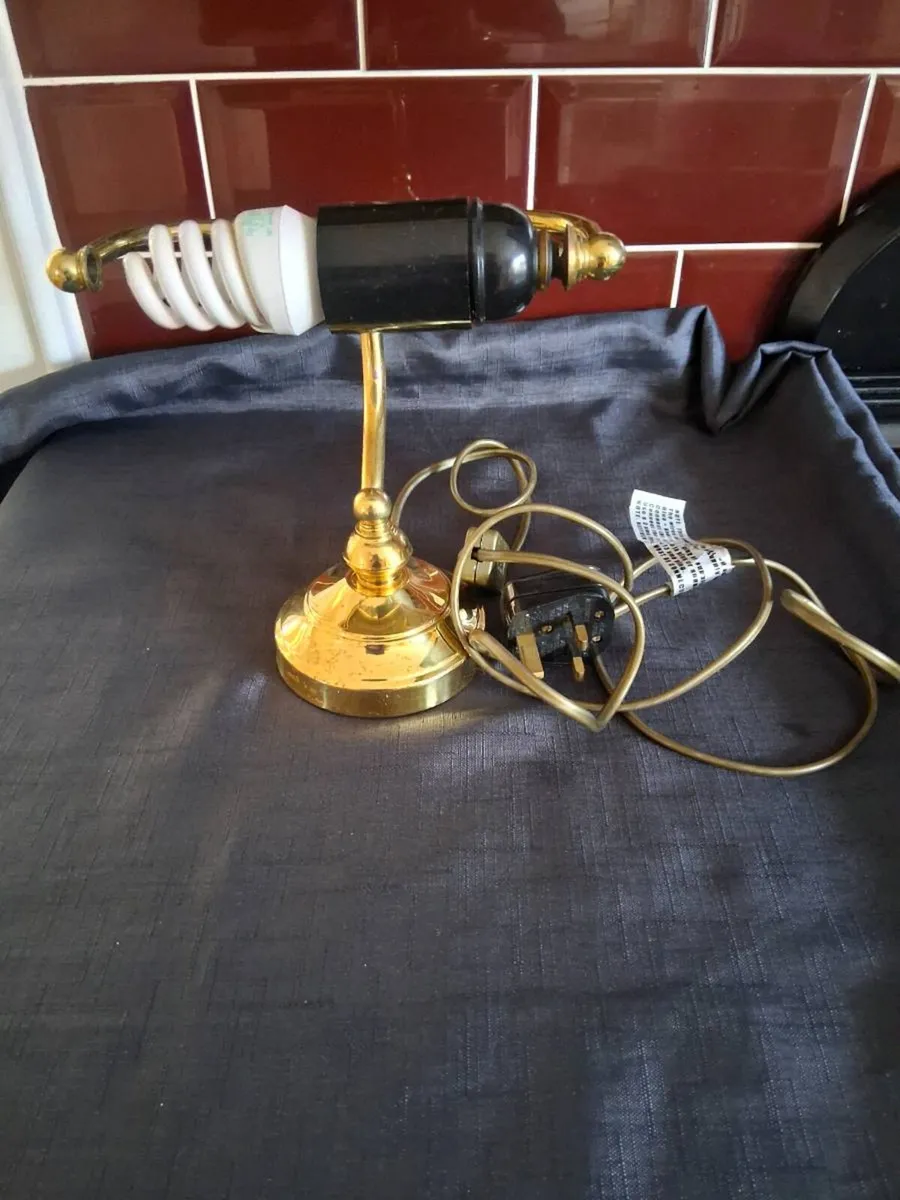 Old Type Office Desk Light - Image 2