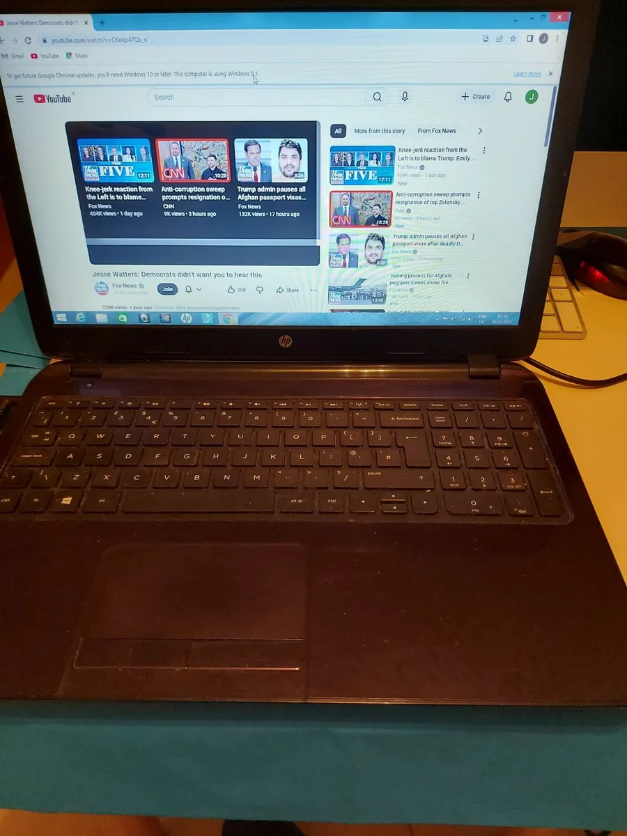 HP 15.6 inch Laptop, AMD A8-6410 APU 8GB Ram, 1 TB - Image 1