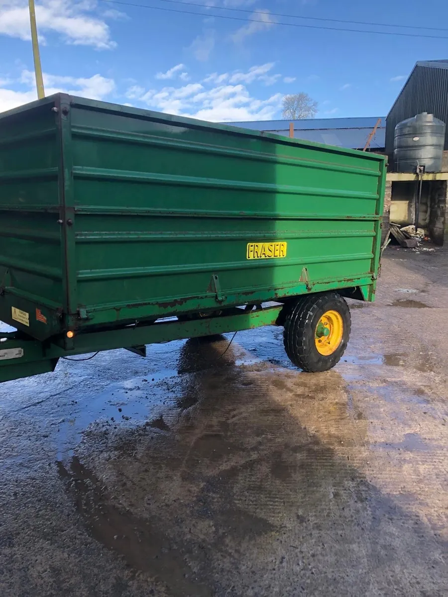 Frazer 10.6 X 6.6  tipping trailer - Image 1