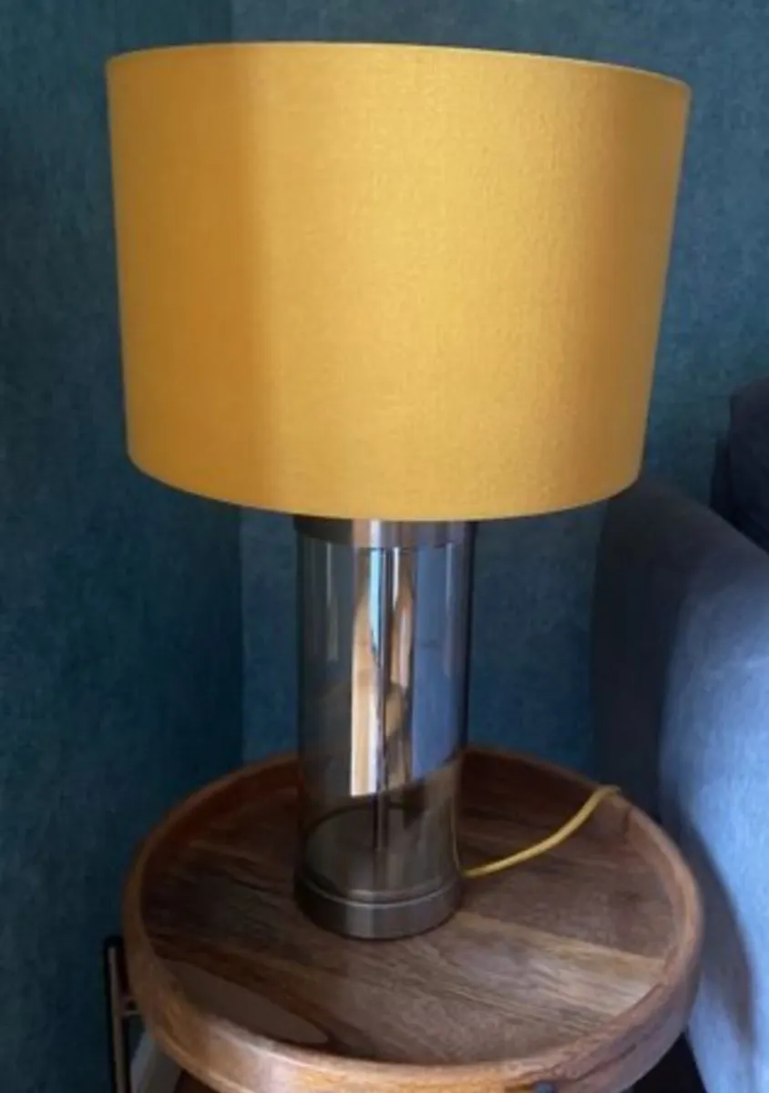 Lamp - Satin Nickel/Ochre- Woodies - Image 2