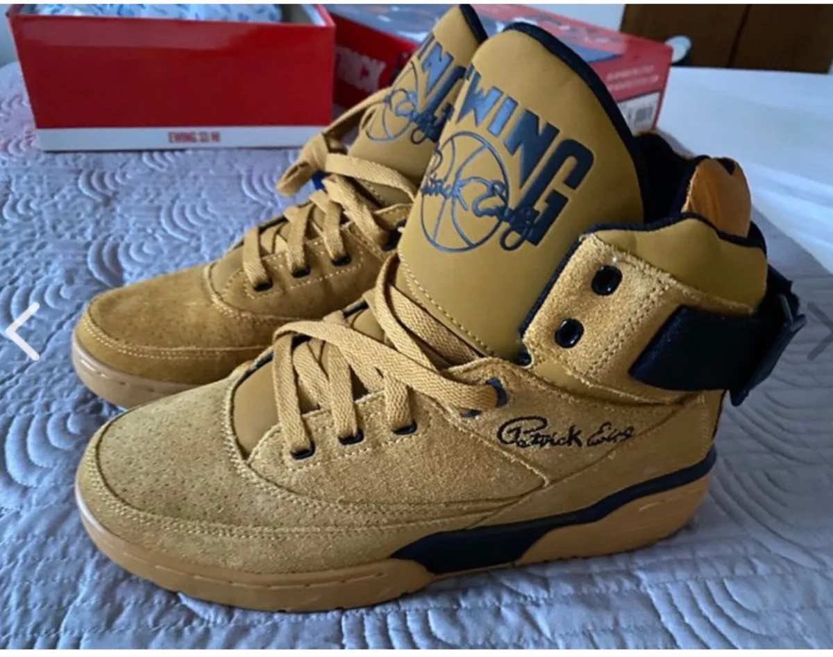 BNWT Patrick Ewing Men's 33 HI Sunflower/Black Siz - Image 1