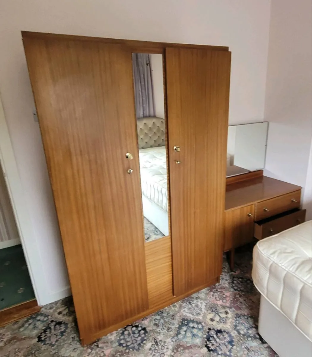 Mid century bedroom furniture - Image 1