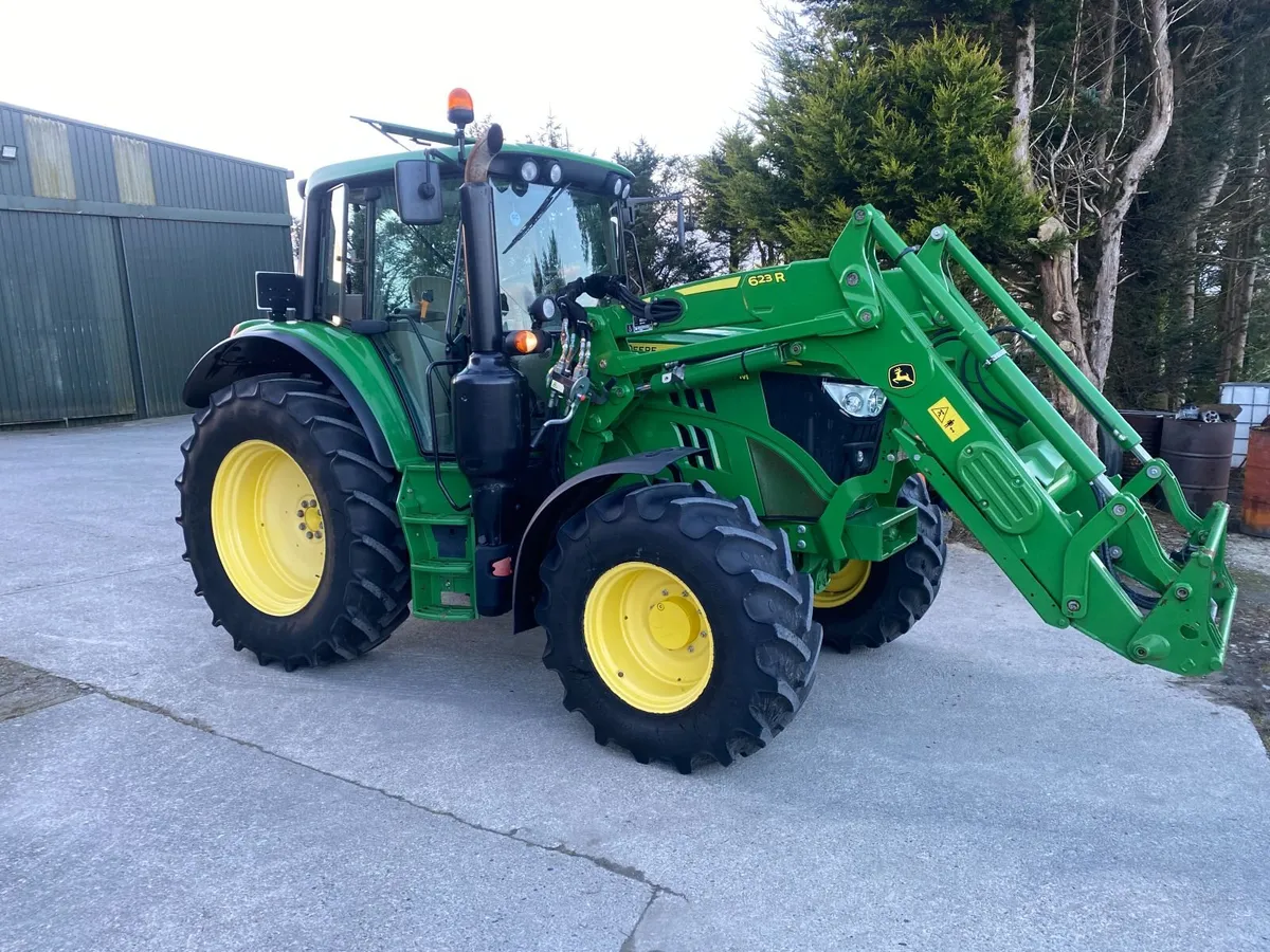 John Deere 6130M 623R loader - Image 1