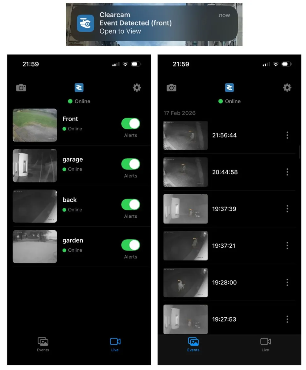 CCTV Trespasser Detection Notification Upgrade - Image 2