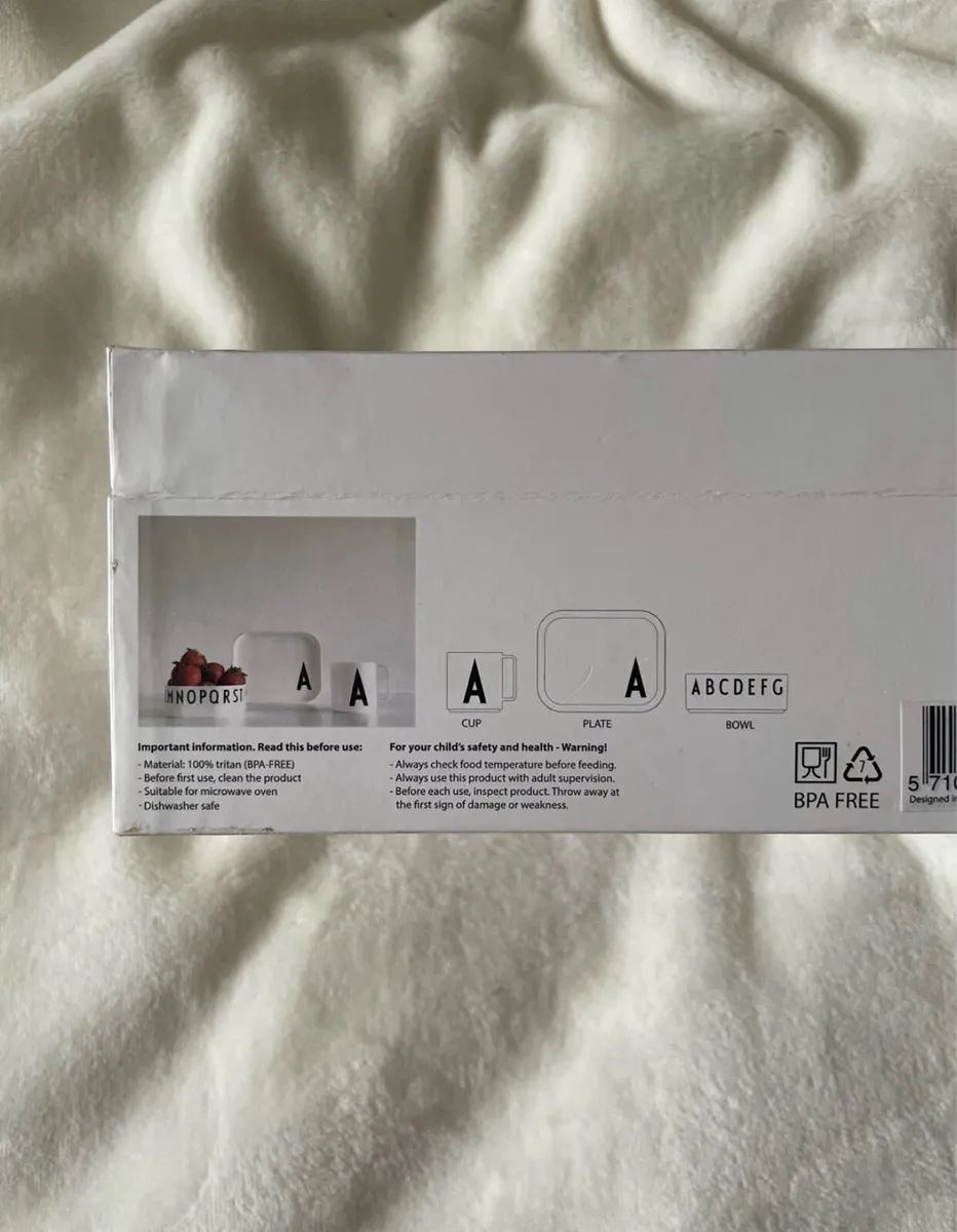 Design letters set- children tablewear - Image 4