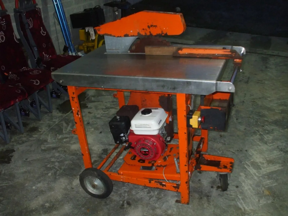 saw bench with honda engine