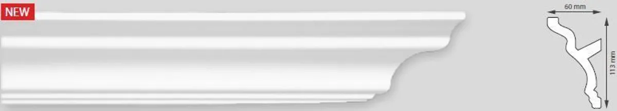 LED Coving Moulding L130  24m 12 Lengths - Image 1