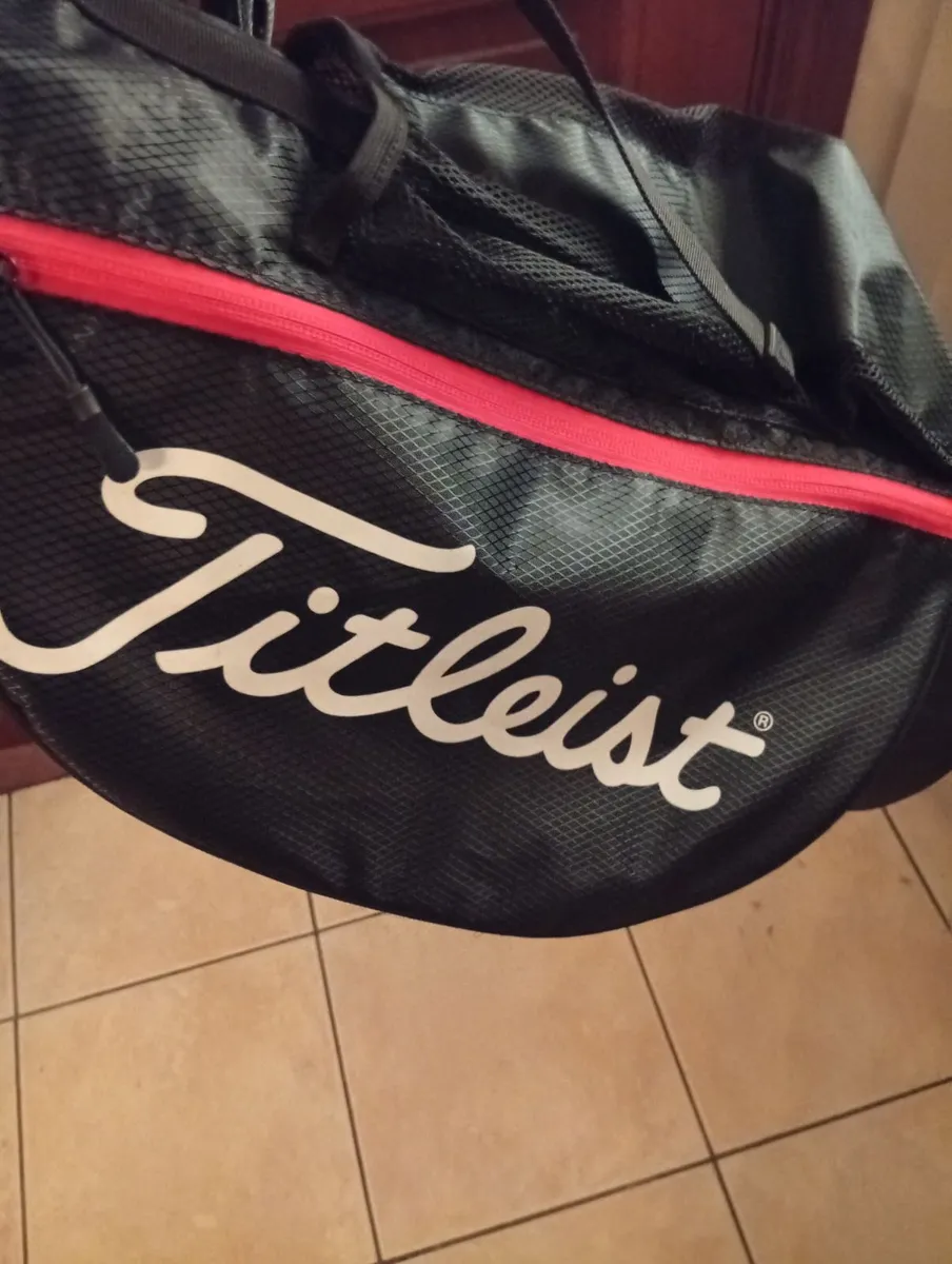 Titleist Pencil Bag / Double Strap Used 1 Round - Image 3