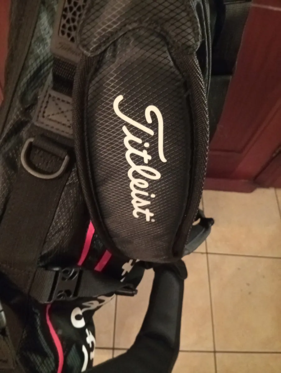 Titleist Pencil Bag / Double Strap Used 1 Round - Image 4