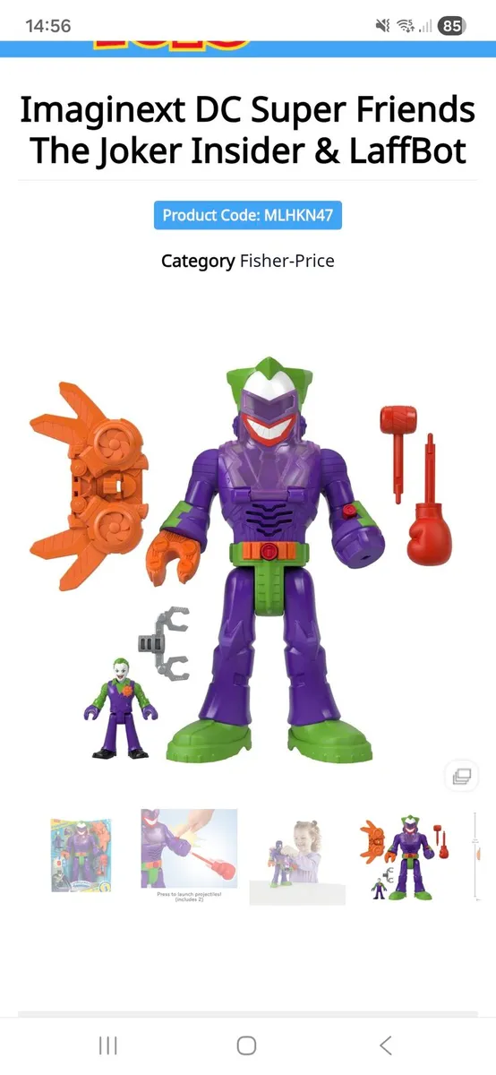 Imaginext Joker and Batman - Image 3