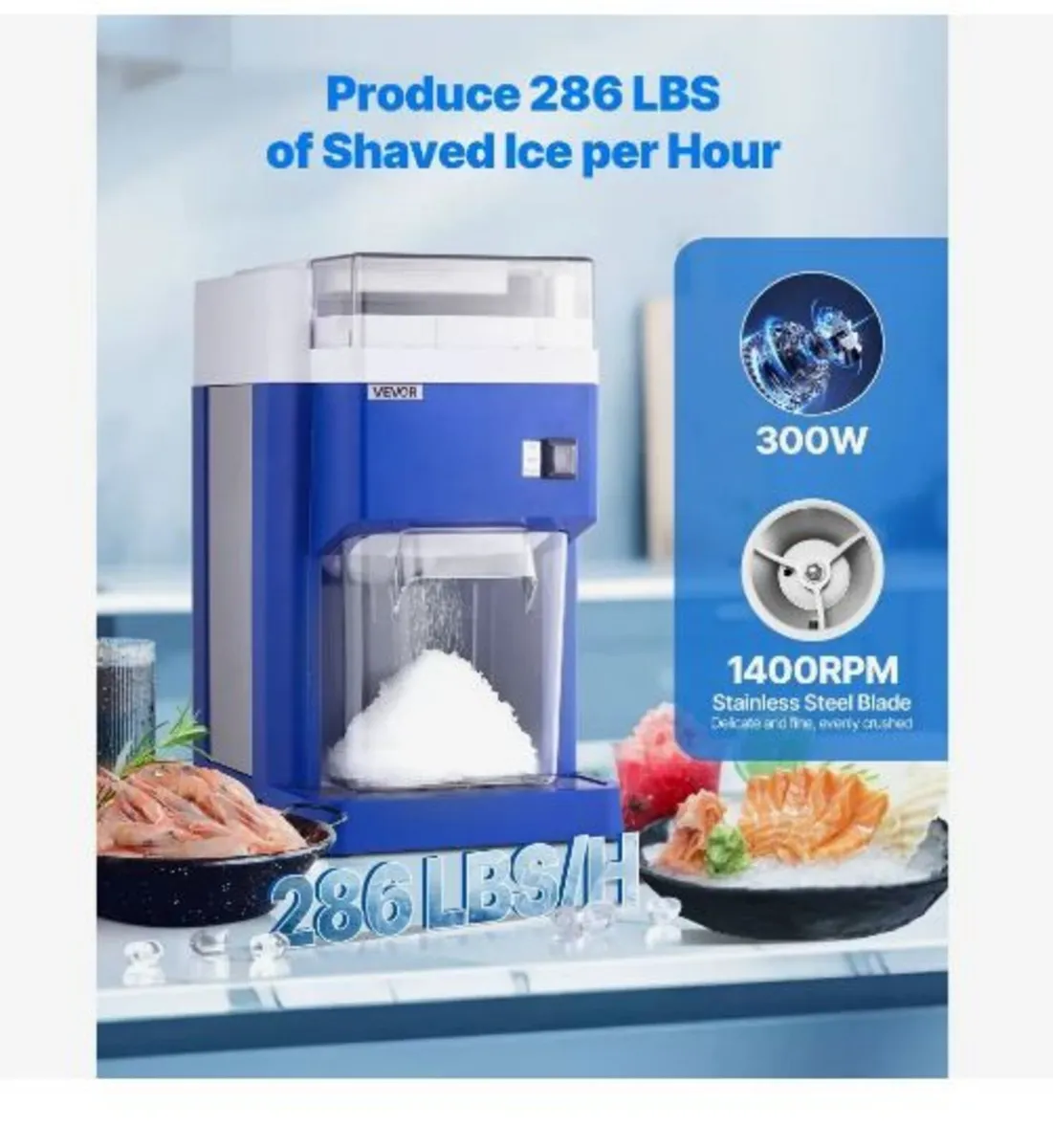 Commercial Ice Shaver Machine - Image 2