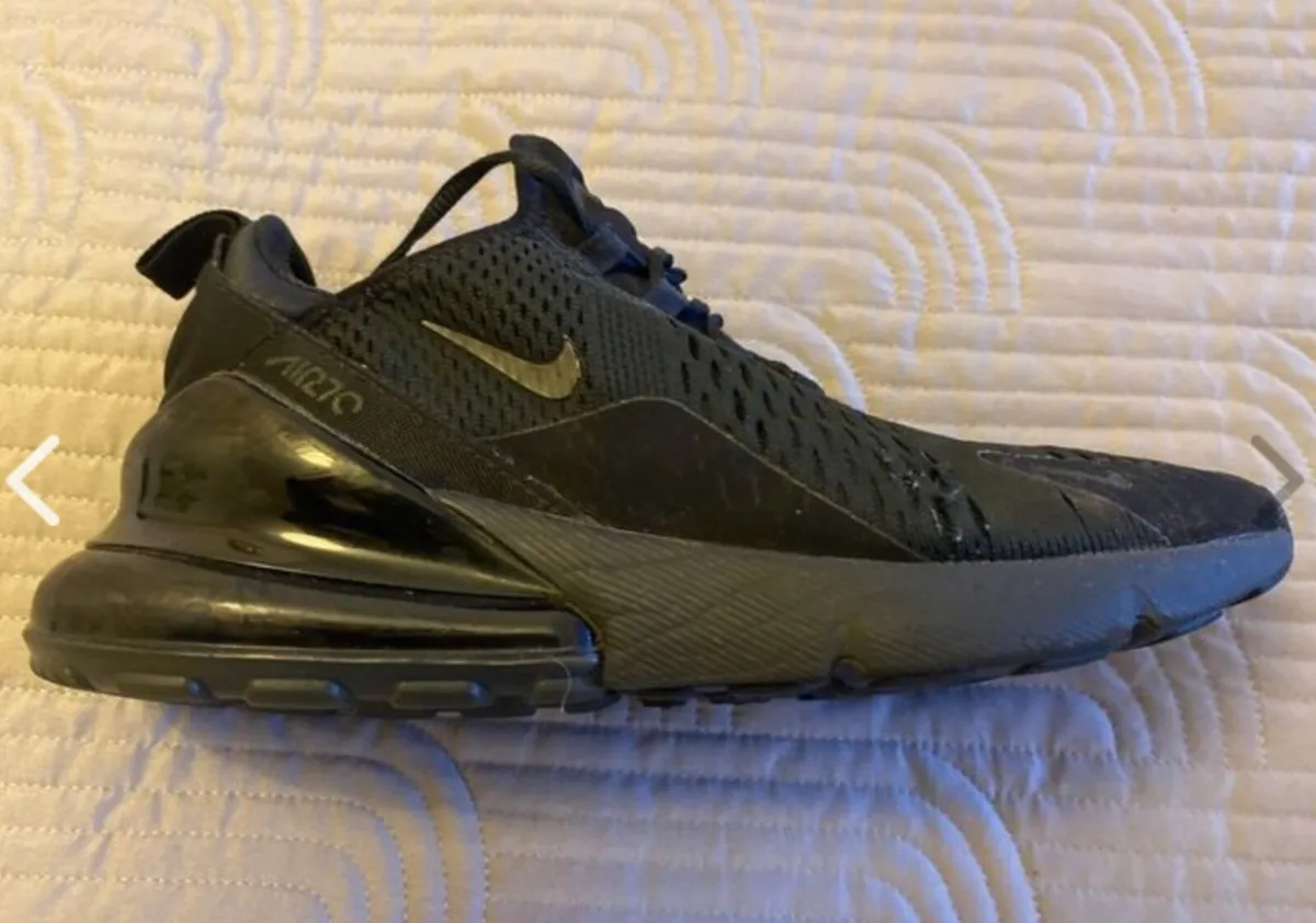 Nike 270 Black trainers Size 6.5 - Image 3