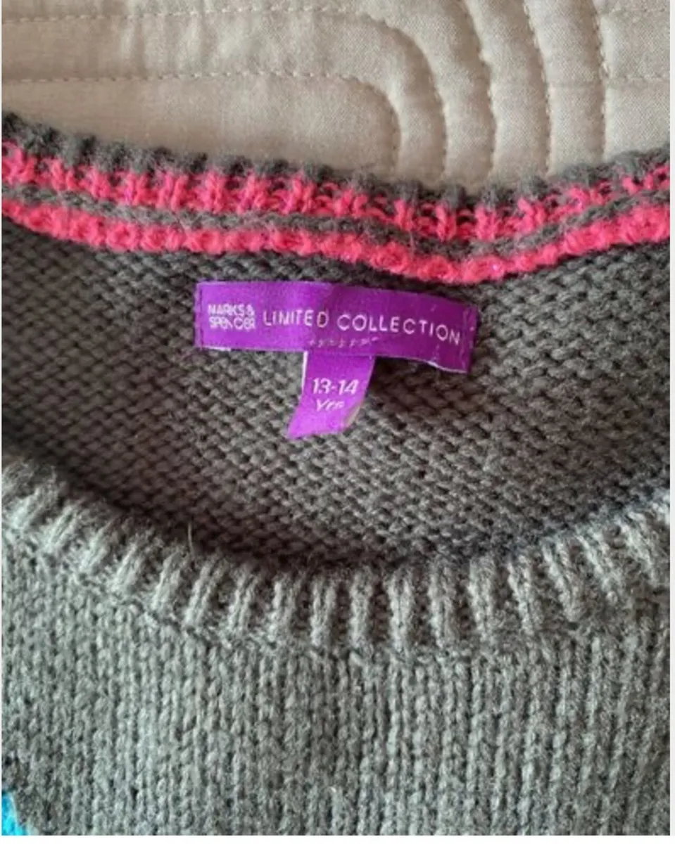 Jumper dress - Marks and Spencers - Age 13-14 year - Image 2