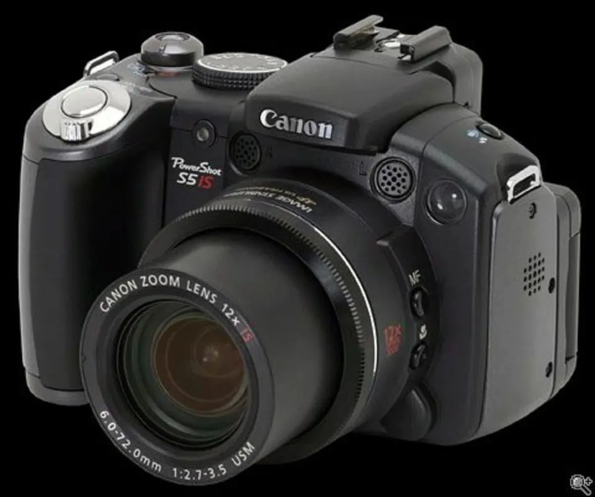 Canon Powershot S5iS Digital Camera, New Condition - Image 2