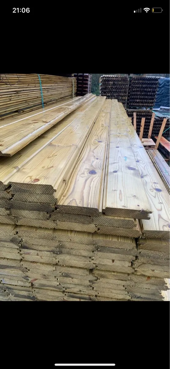 Tongue & Groove Timber Redwood