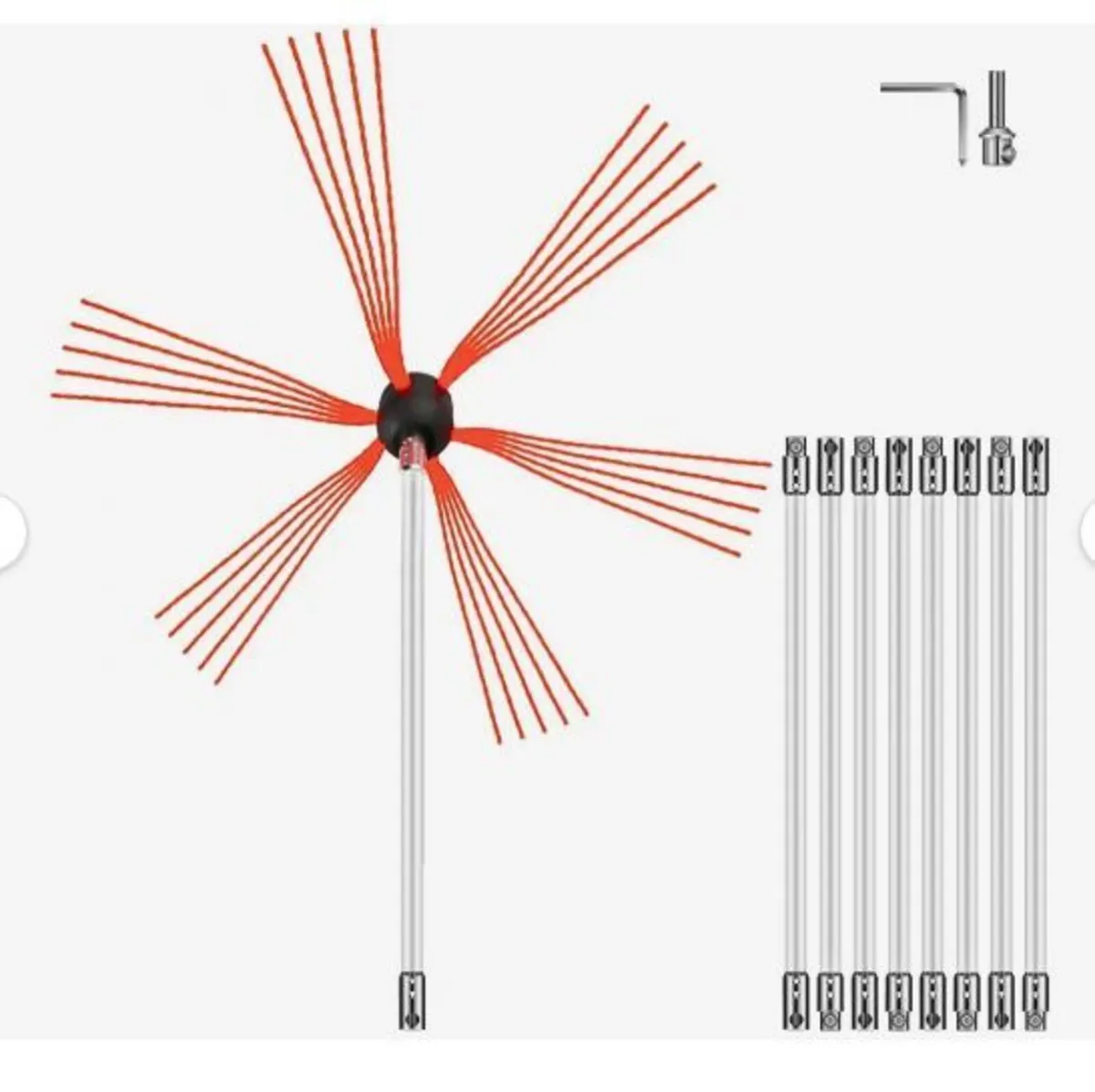 Chimney Sweep Kit Chimney Cleaning Kit - Image 1