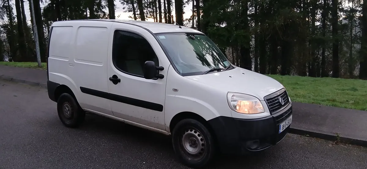 08 Fiat doblo van Diesel ⛽ Test 12-26. Tax 3-26. - Image 1