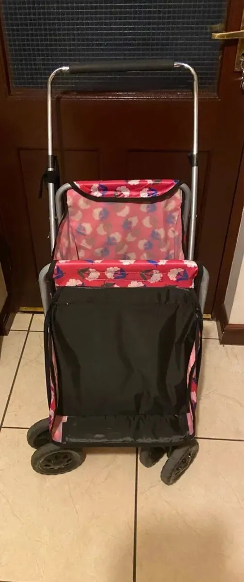 6 Wheel Shopping Trolley with New Waterproof Bag - Image 3