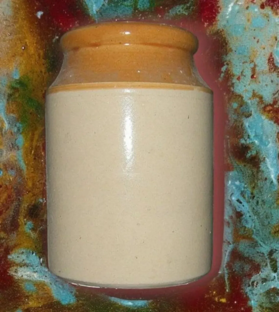 Vintage Stoneware Pot - Image 2