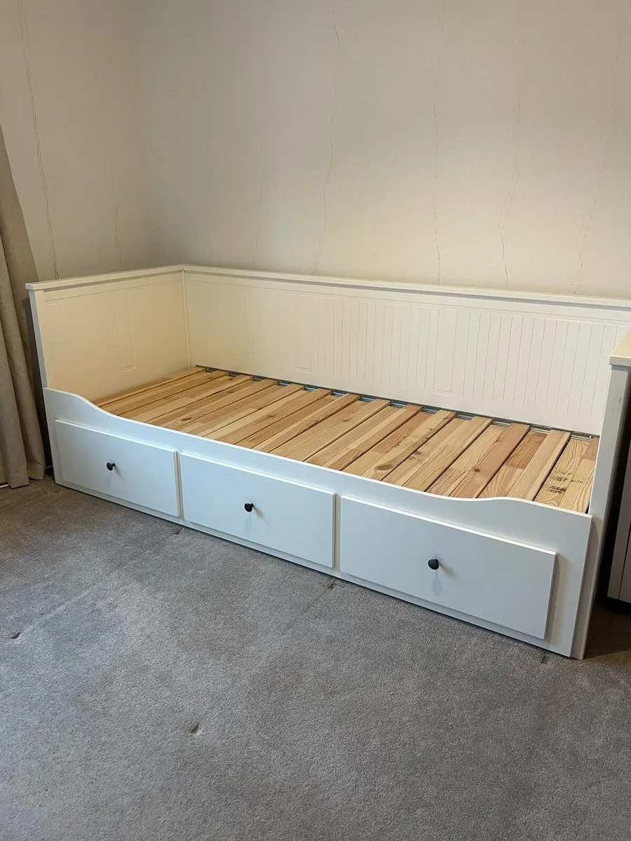 IKEA HEMNES Day Bed + 2 mattresses - Image 1