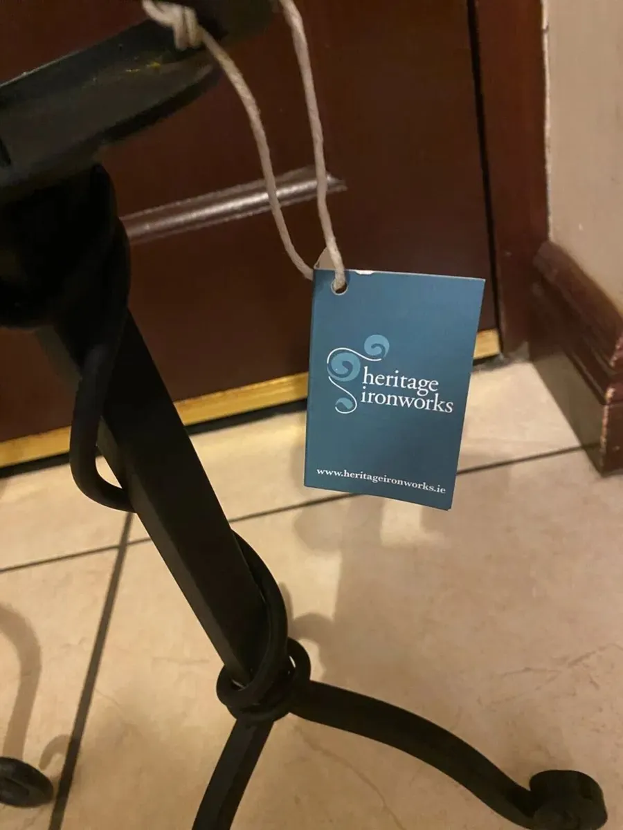 2 NEW Cast Iron Candle Holders Heritage Ironworks - Image 4