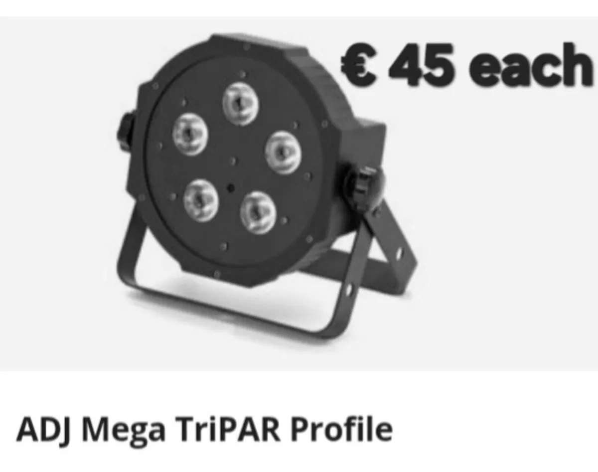 ADJ disco lights - Image 1