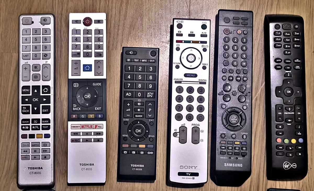 Originals TV Remote Control, Toshiba, Samsung, Son - Image 1