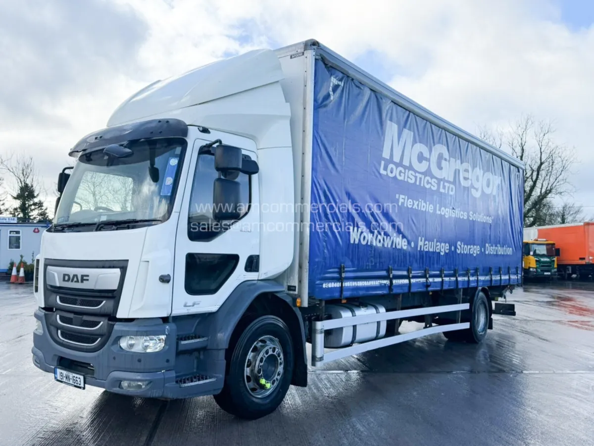 2019 DAF CF 260 CURTAINSIDER - Image 3