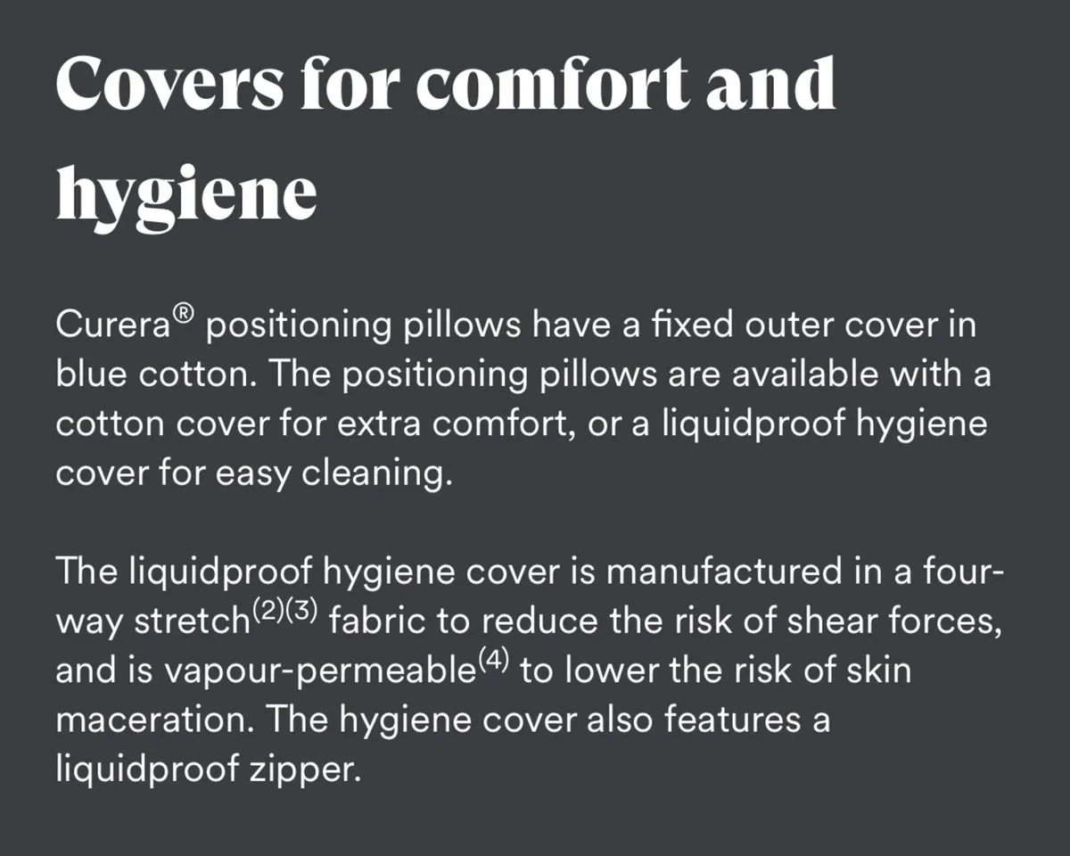 Curera® Multi Pillow for Knee & Heel Support - Image 2