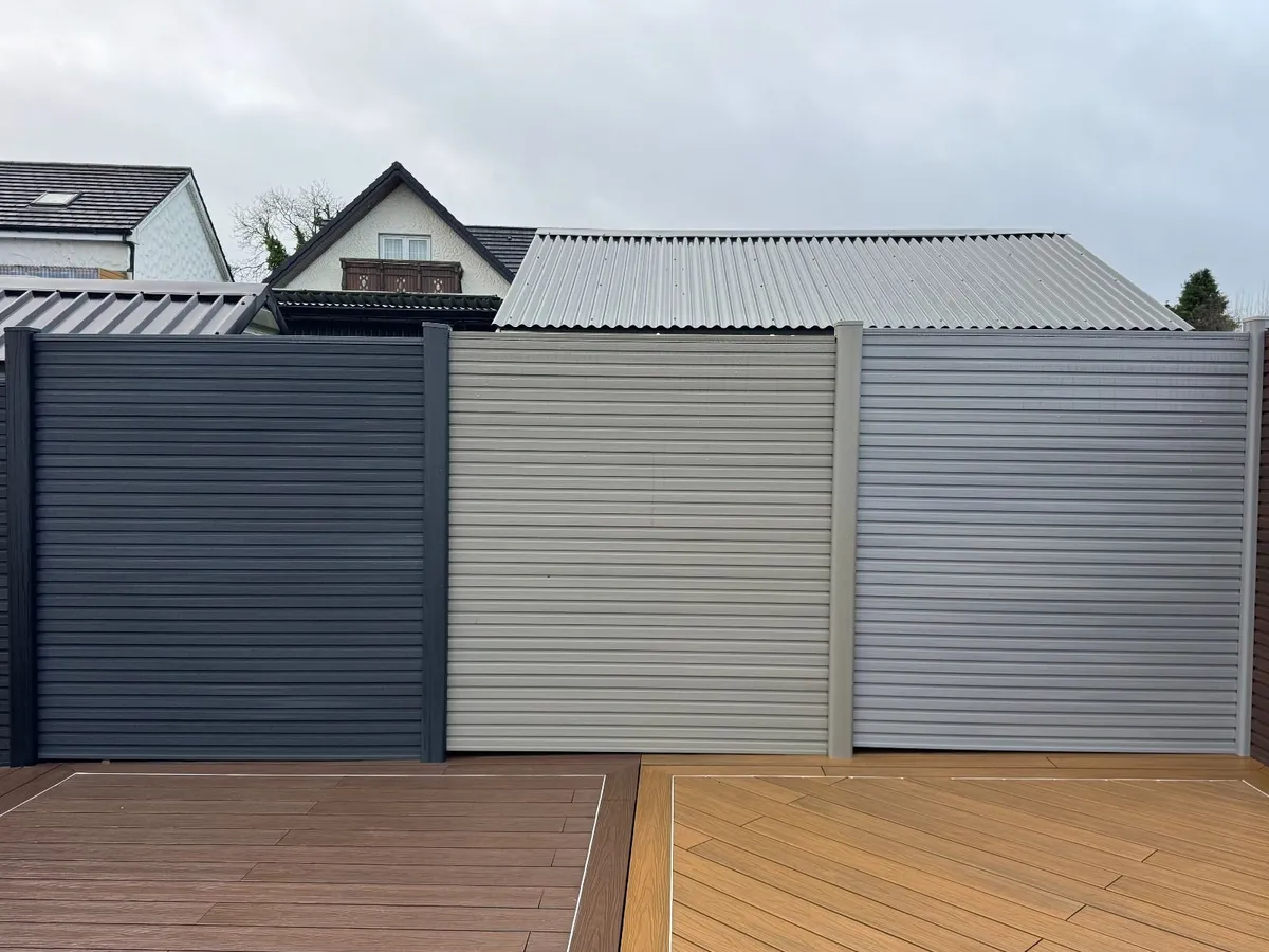 Composite Slatted Fencing Set DELIVERY NATIONWIDE - Image 3