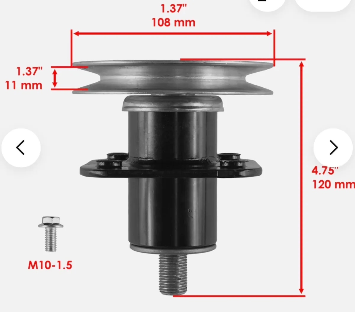 Ariens/Gravely Spindle - Image 3