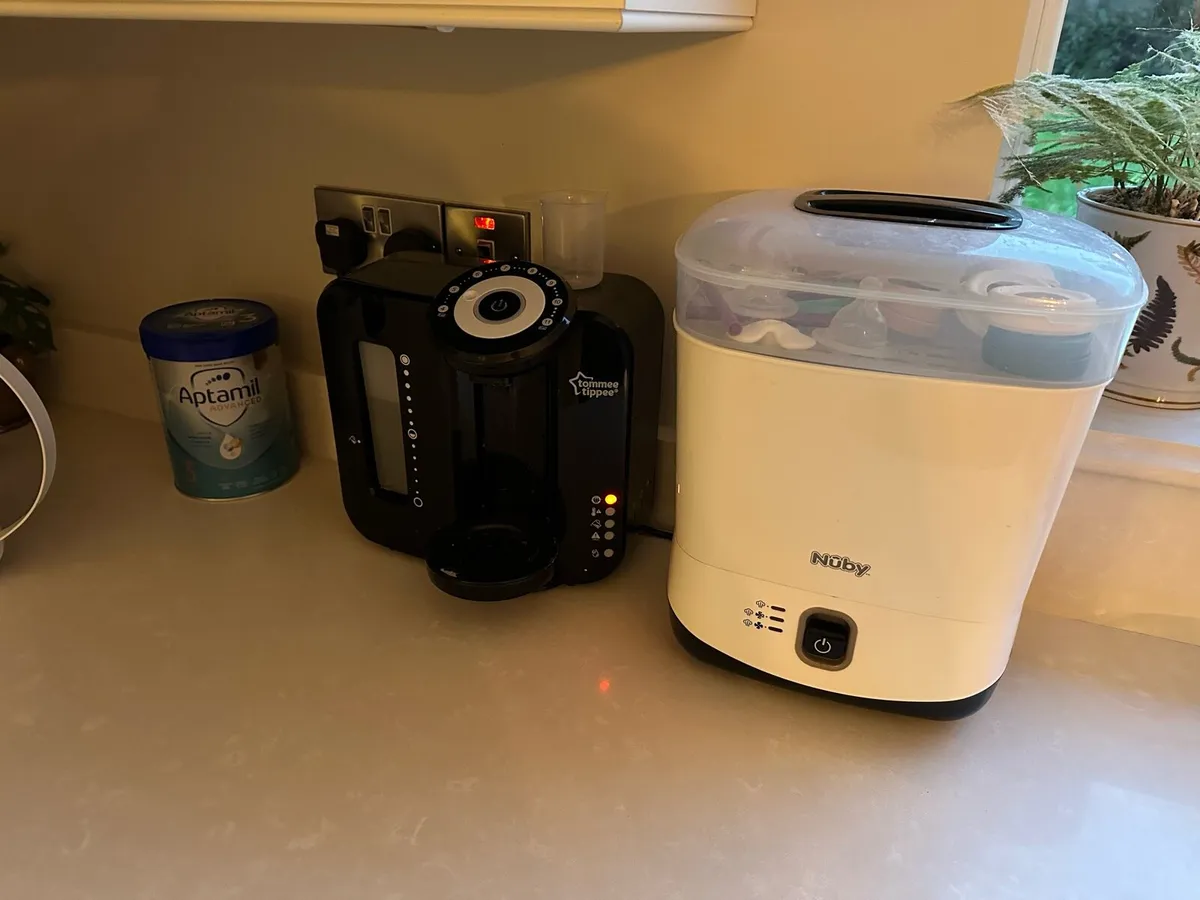Tommee Tippee Bottle Maker & Nuby Sterilizer