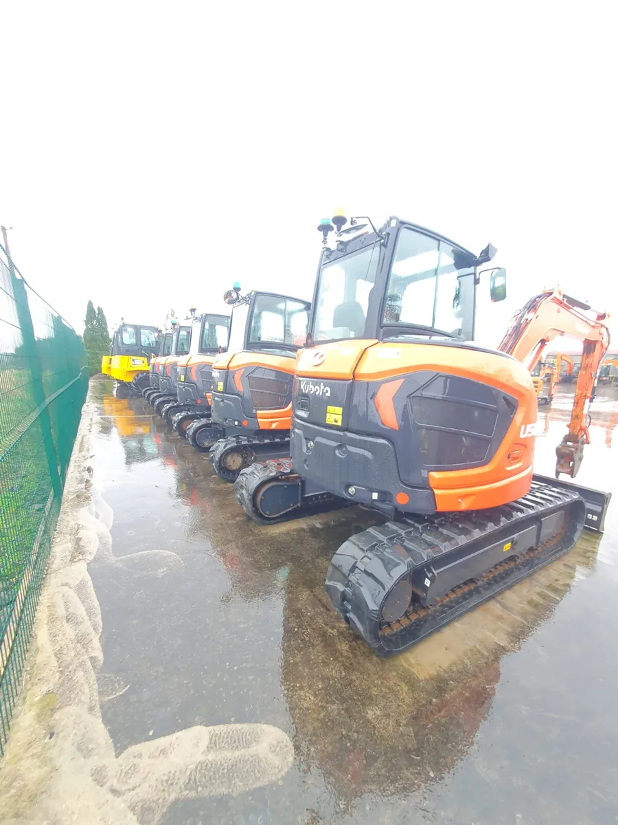 Selection of Kubota u50-5 - Image 3