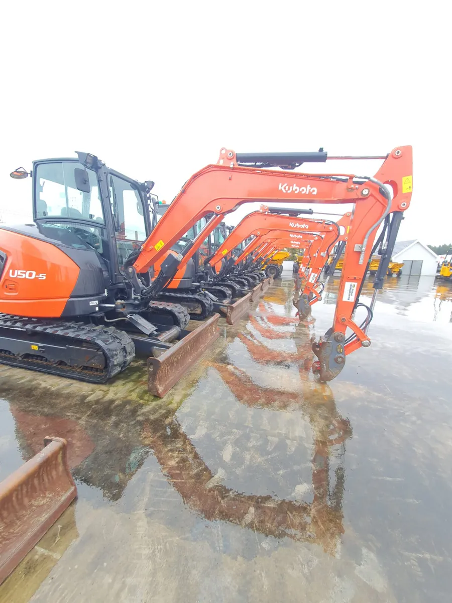 Selection of Kubota u50-5 - Image 1