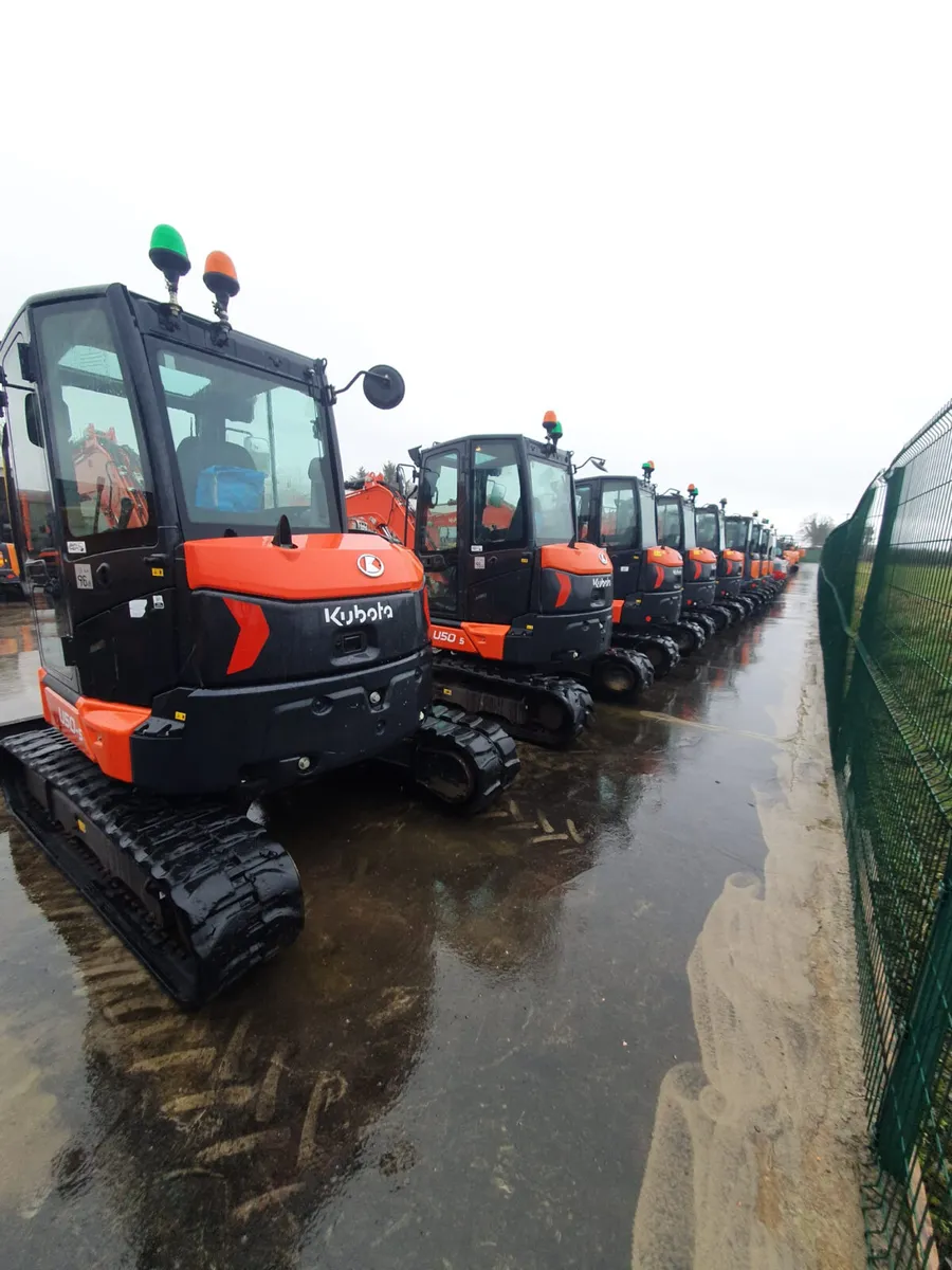 Selection of Kubota u50-5 - Image 4